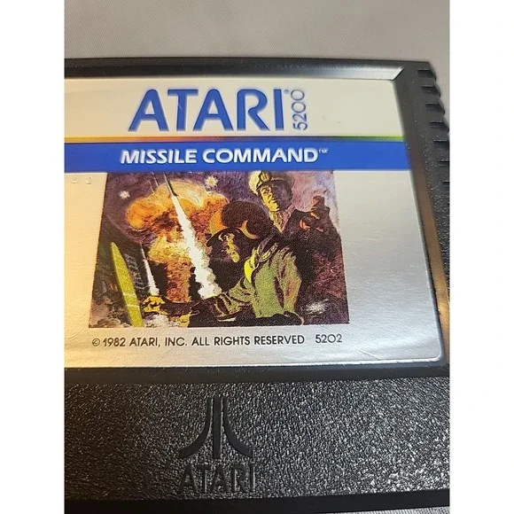 Missile Command (Atari 5200, 1982) - Picture 2 of 4